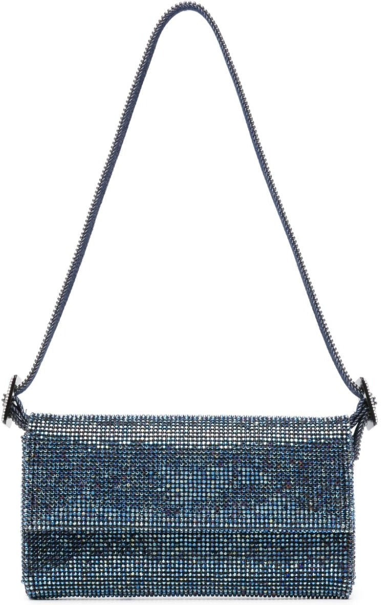 VITTISSIMA LA PETITE CRYSTAL-EMBELLISHED CLUTCH BAG