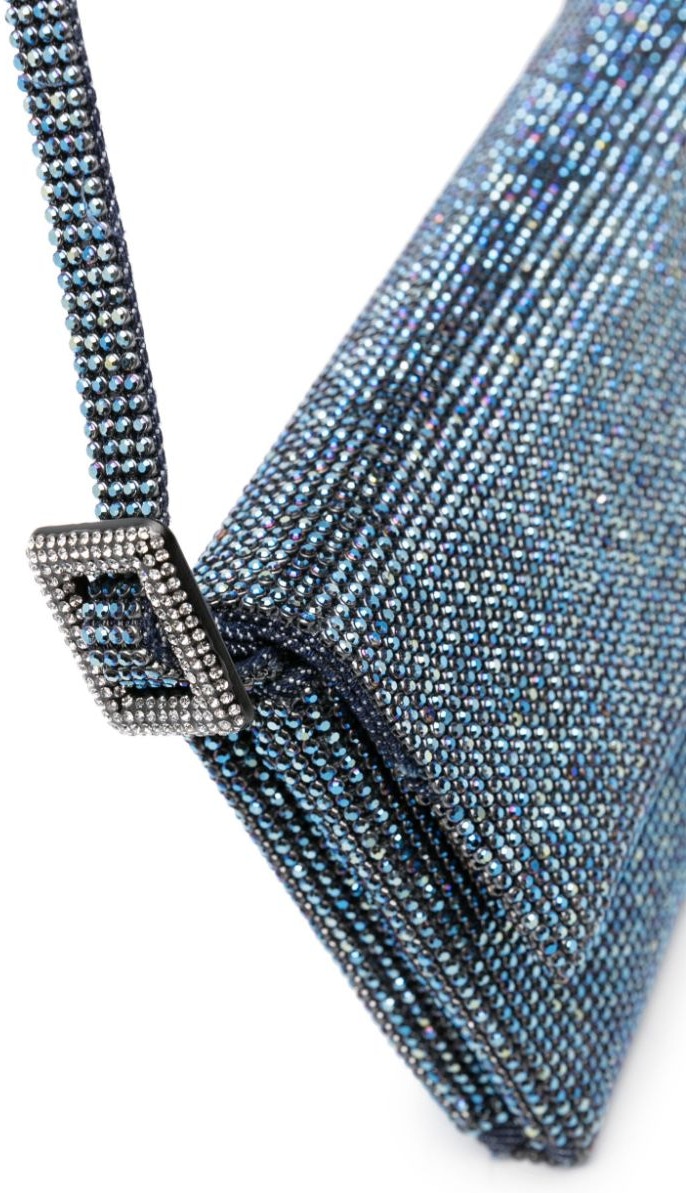 VITTISSIMA LA PETITE CRYSTAL-EMBELLISHED CLUTCH BAG