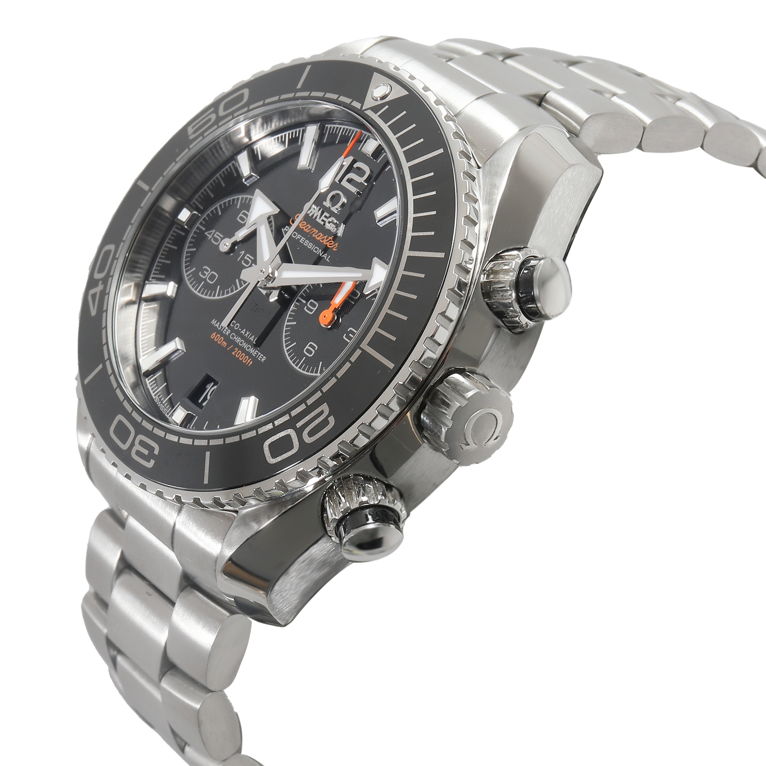 OMEGA Seamaster Planet Ocean Chrono 215.30.46.51.01.001 Men's Watch in Stainles