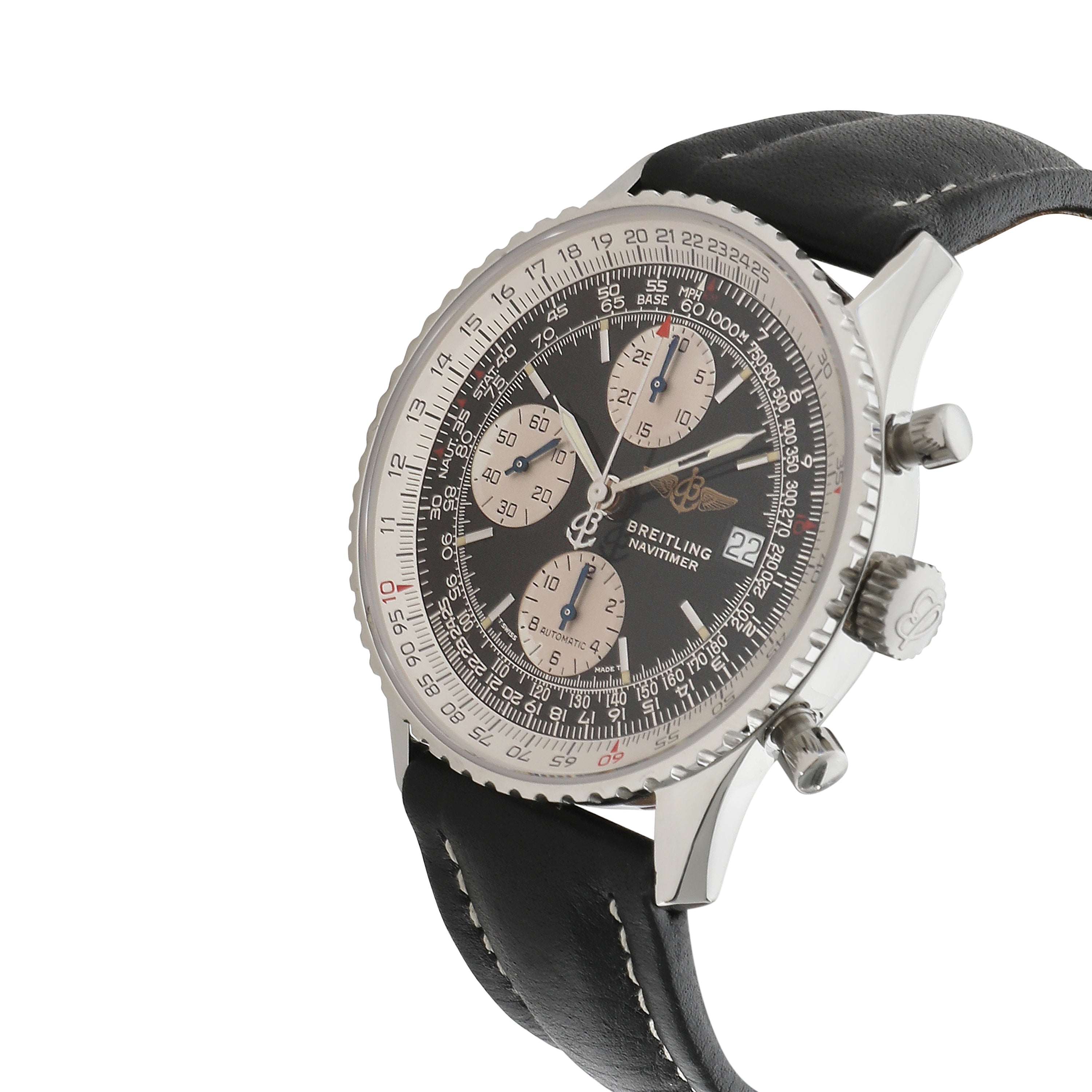 BREITLING Old Navitimer II A13022 Men's Watch in Stainless Steel