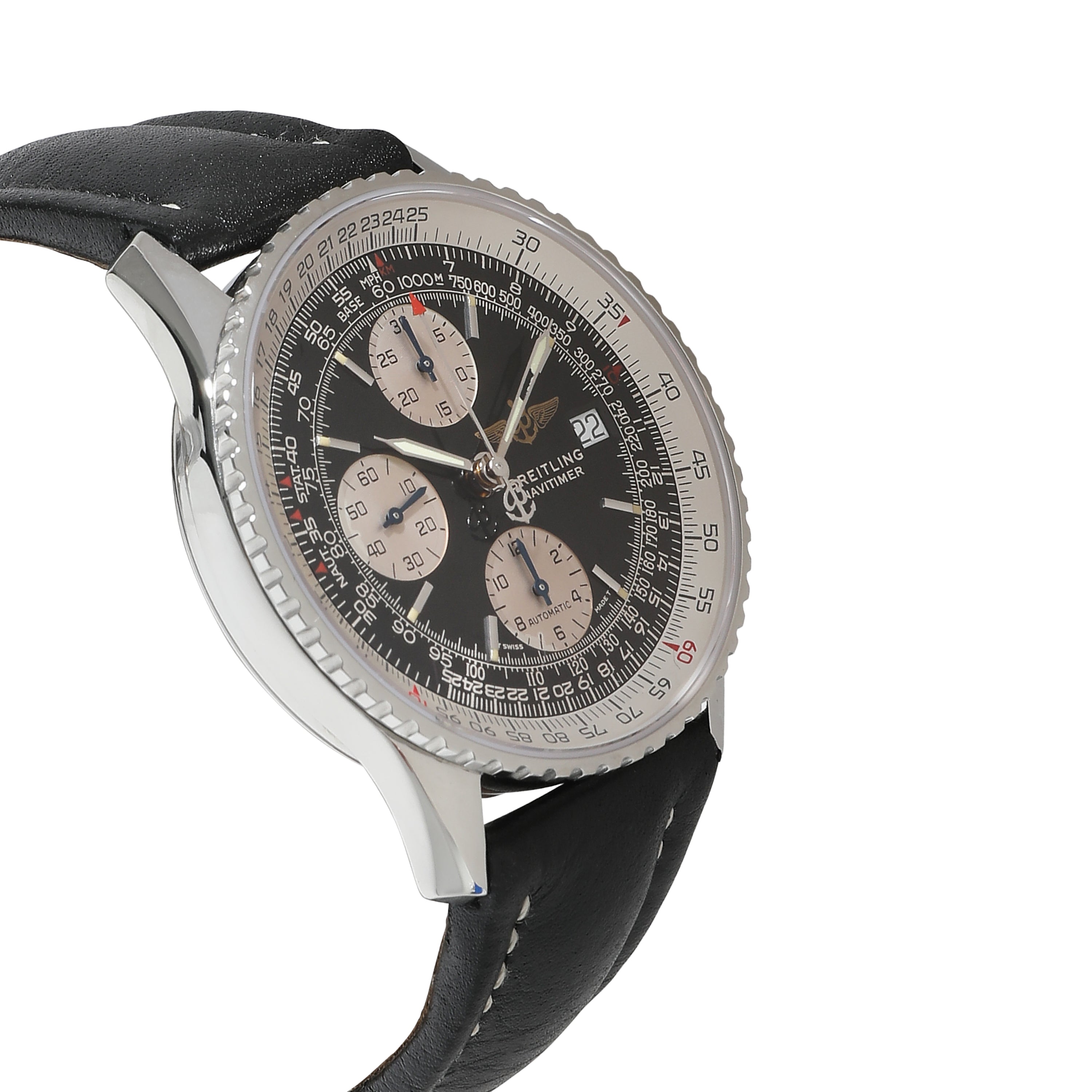 BREITLING Old Navitimer II A13022 Men's Watch in Stainless Steel