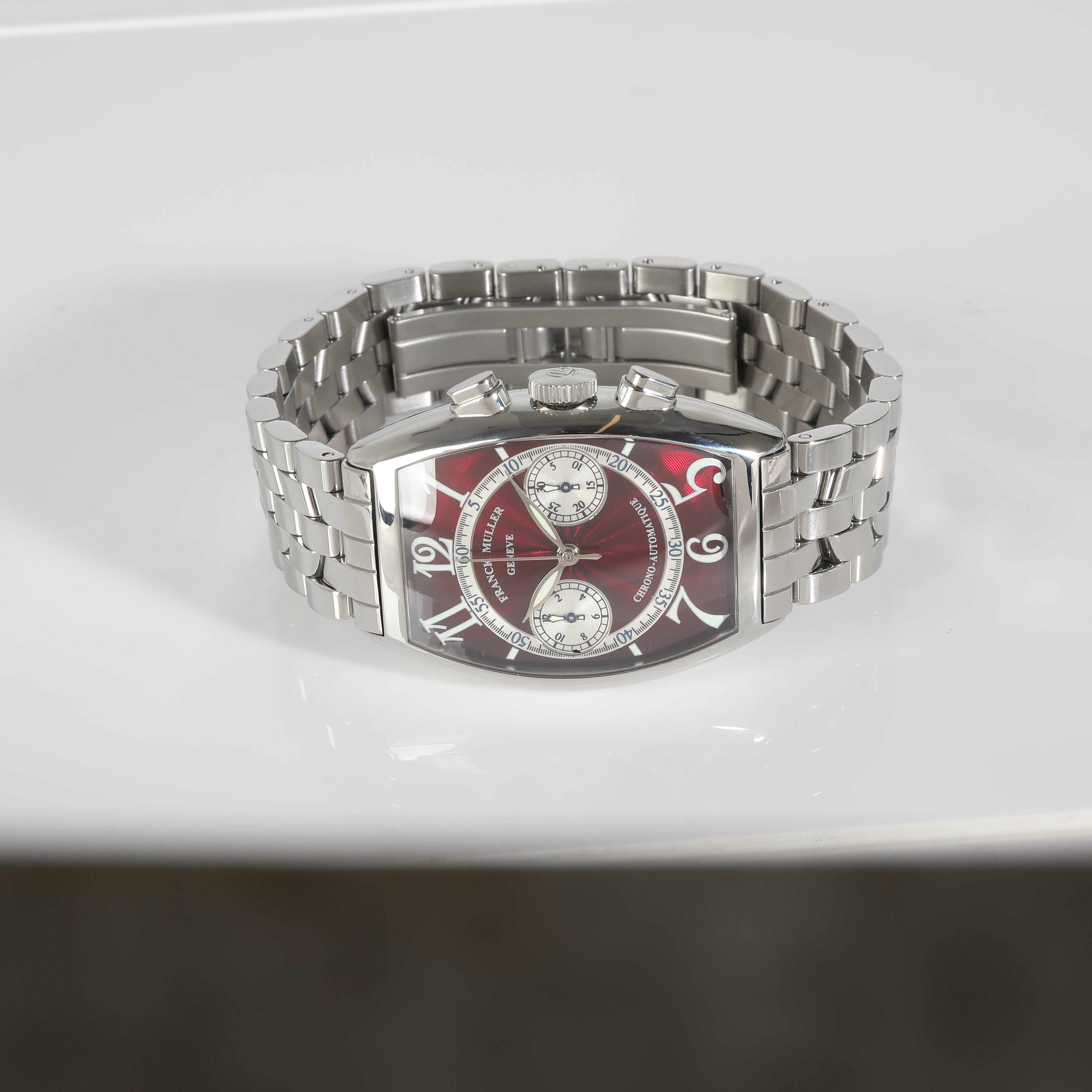 FRANCK MULLER Casablanca Chrono 5850 CC A Unisex Watch in Stainless Steel
