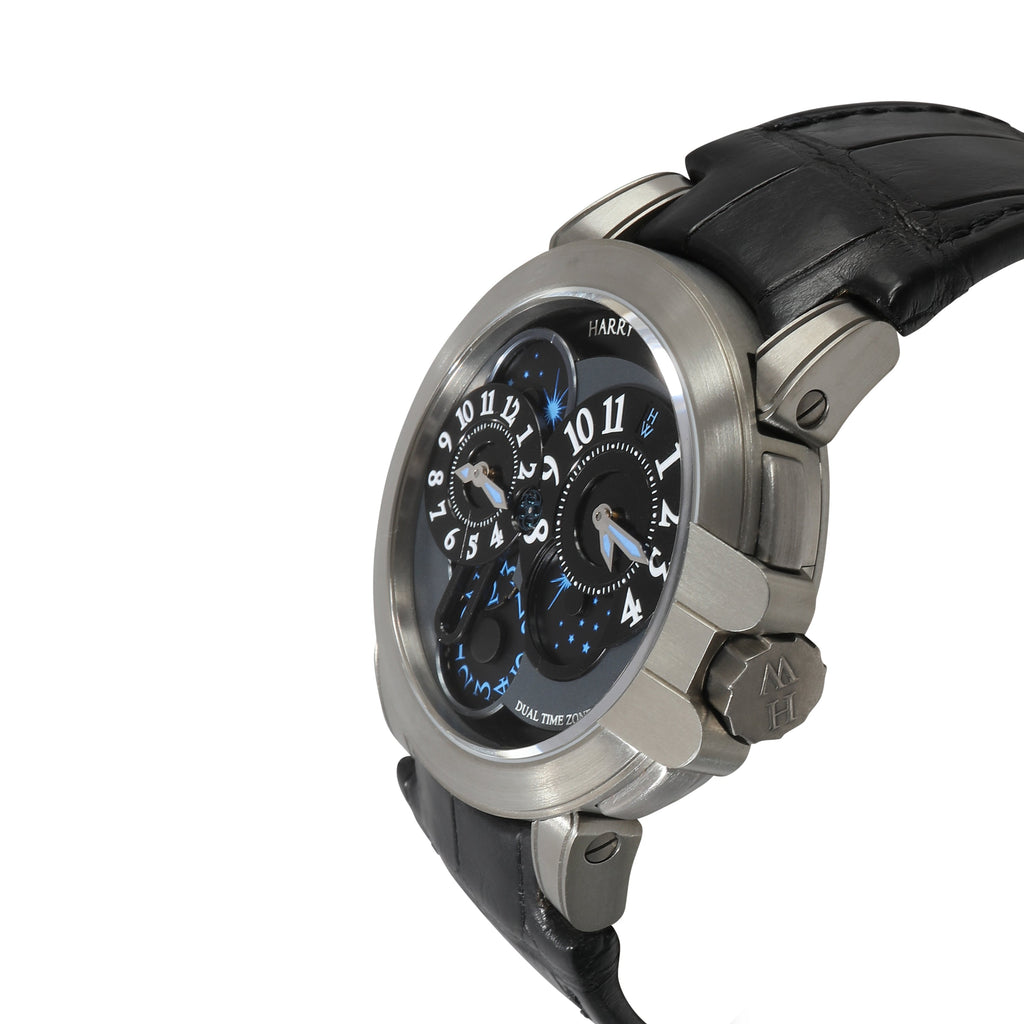 HARRY WINSTON Ocean Dual-Time Project Z 400-MATZ44ZC.K1 Men's Watch in Zalium