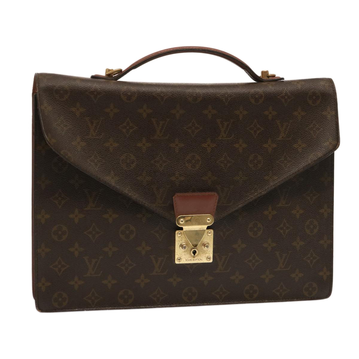 Louis Vuitton Monogram Porte Documents Bandouliere Bag