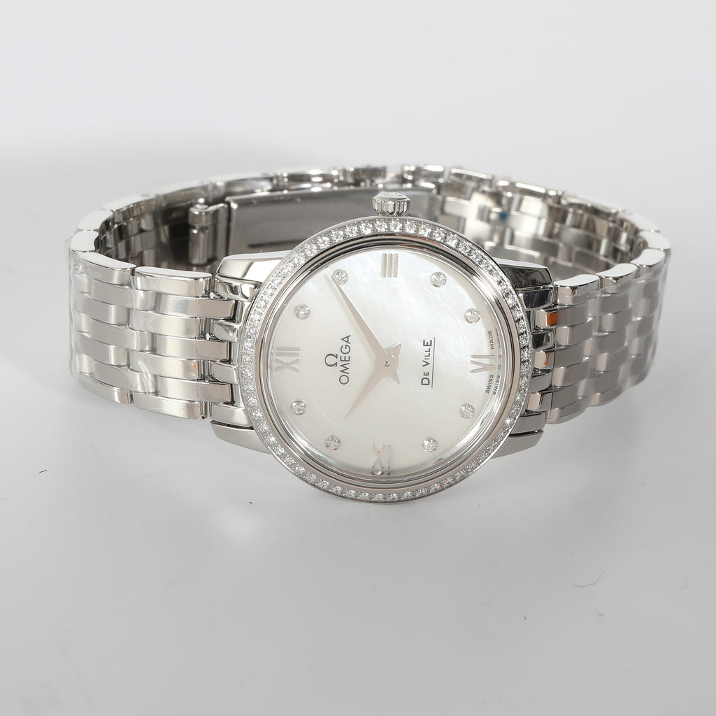 OMEGA DeVille Prestige 424.15.27.60.55.001 Women's Watch in Stainless Steel