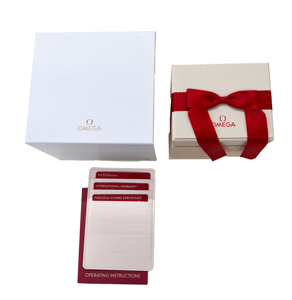 OMEGA DeVille Prestige 424.25.27.60.55.002 Women's Watch in 18kt Stainless Steel