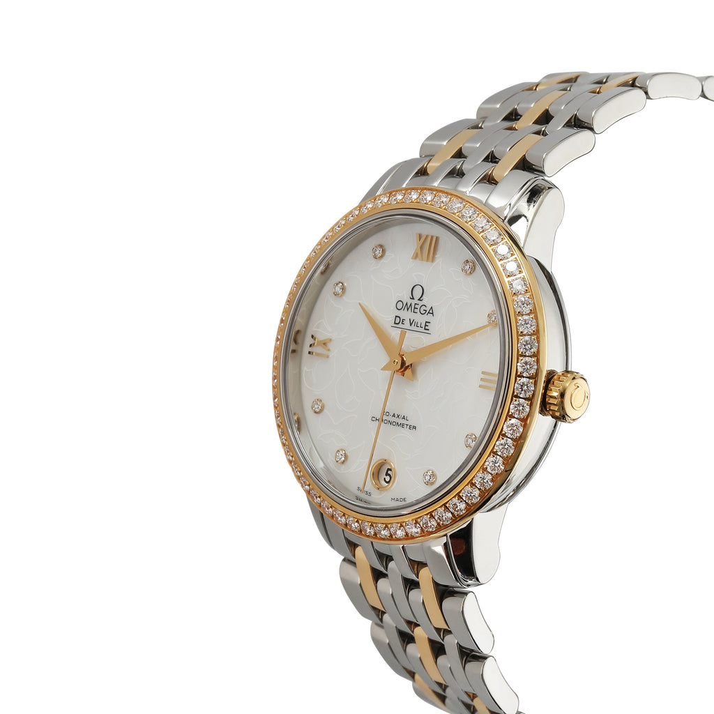 OMEGA DeVille Prestige 424.25.33.20.55.004 Unisex Watch in 18kt Stainless Steel/