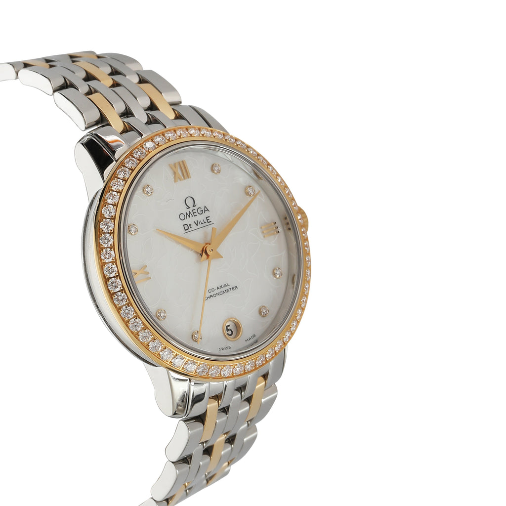 OMEGA DeVille Prestige 424.25.33.20.55.004 Unisex Watch in 18kt Stainless Steel/