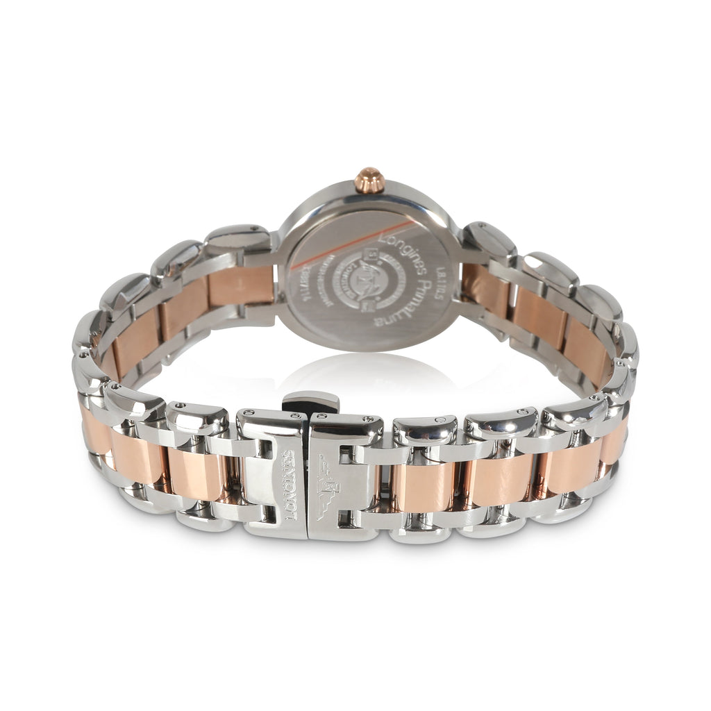 LONGINES PrimaLuna L8.110.5.89.6 Women's Watch in 18kt Stainless Steel/Rose Gold