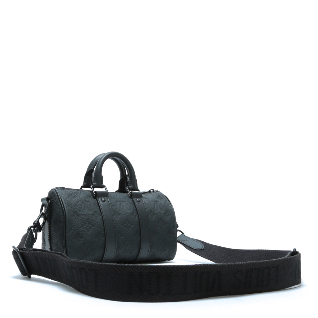 LOUIS VUITTON Keepall 25 Bandouliere Taurillon Black