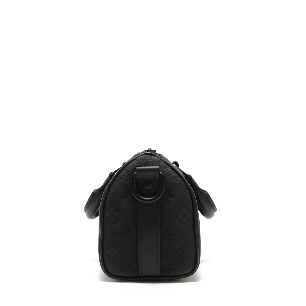 LOUIS VUITTON Keepall 25 Bandouliere Taurillon Black