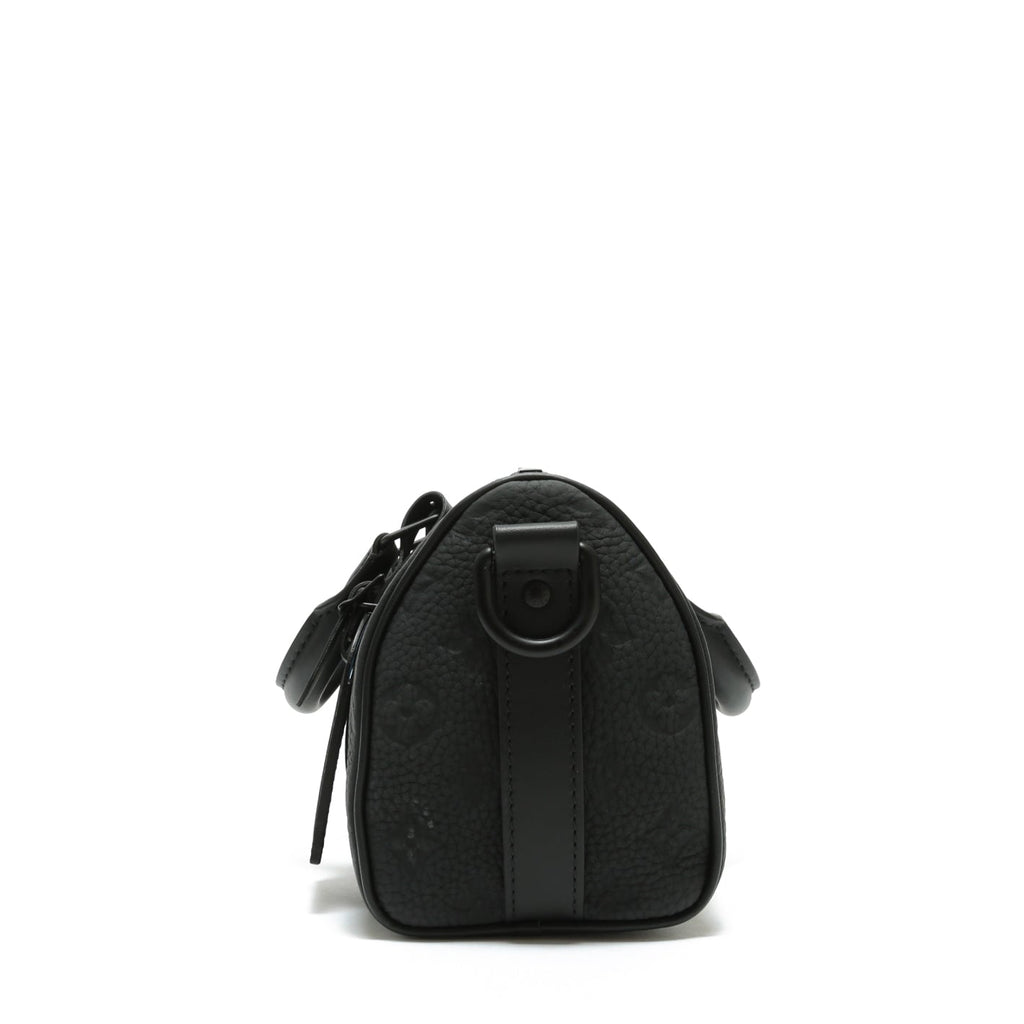 LOUIS VUITTON Keepall 25 Bandouliere Taurillon Black