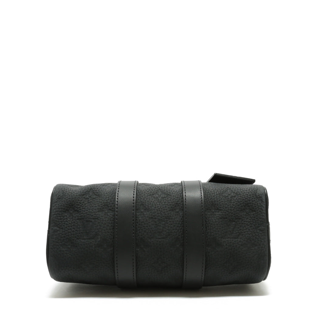 LOUIS VUITTON Keepall 25 Bandouliere Taurillon Black