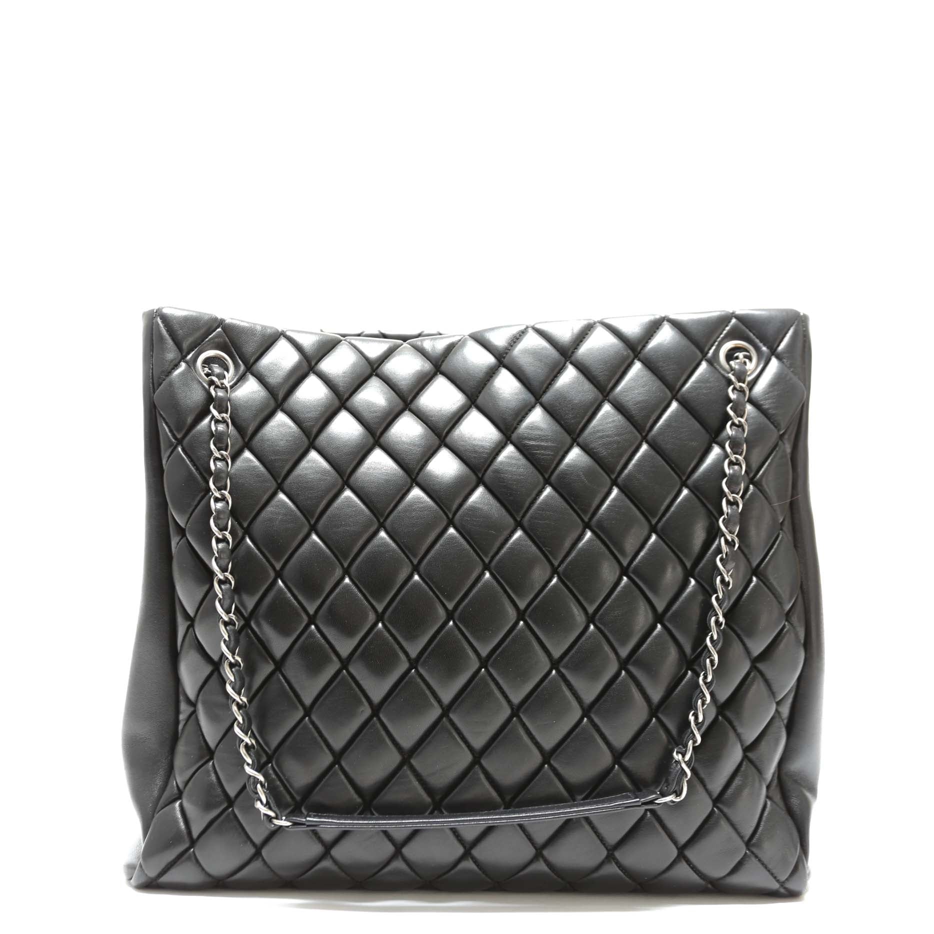 CHANEL Quilted Charm Tote - Large