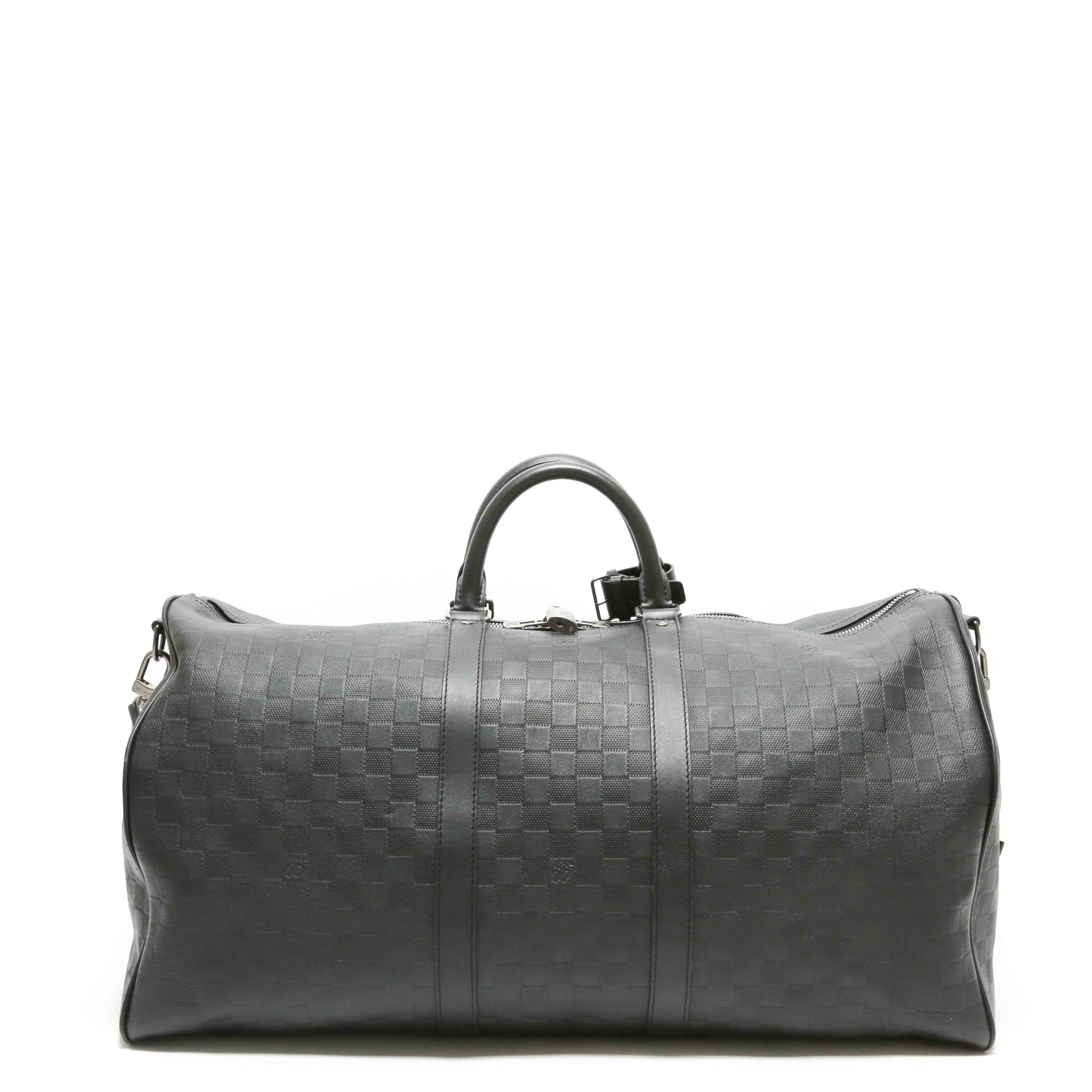 LOUIS VUITTON Keepall 55 Damier Infini Bandoulier