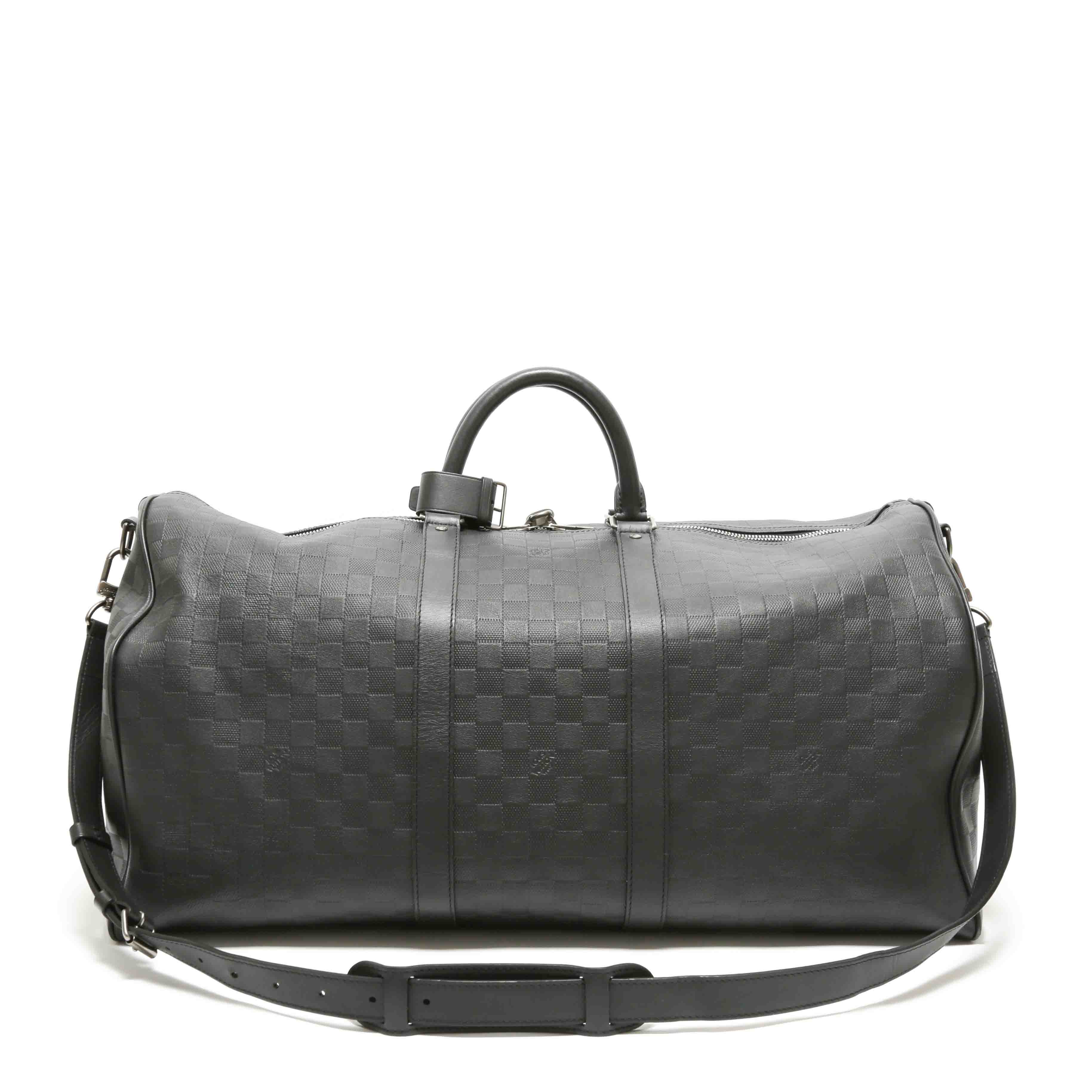 LOUIS VUITTON Keepall 55 Damier Infini Bandoulier