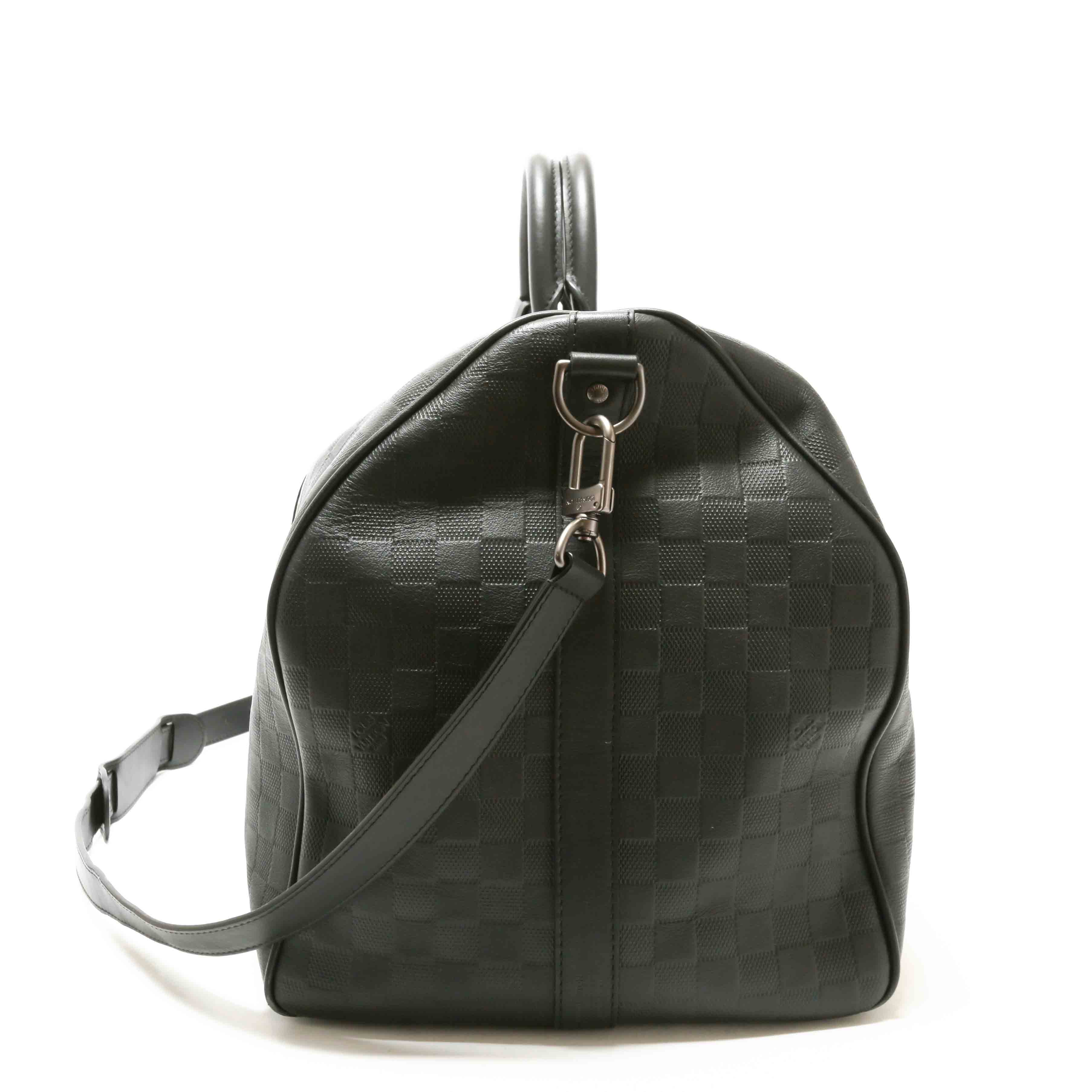 LOUIS VUITTON Keepall 55 Damier Infini Bandoulier