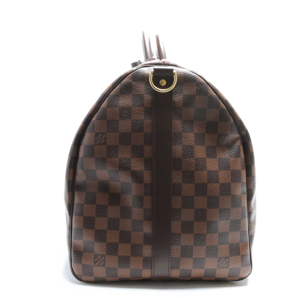 LOUIS VUITTON Keepall 55 Bando Damier Ebene