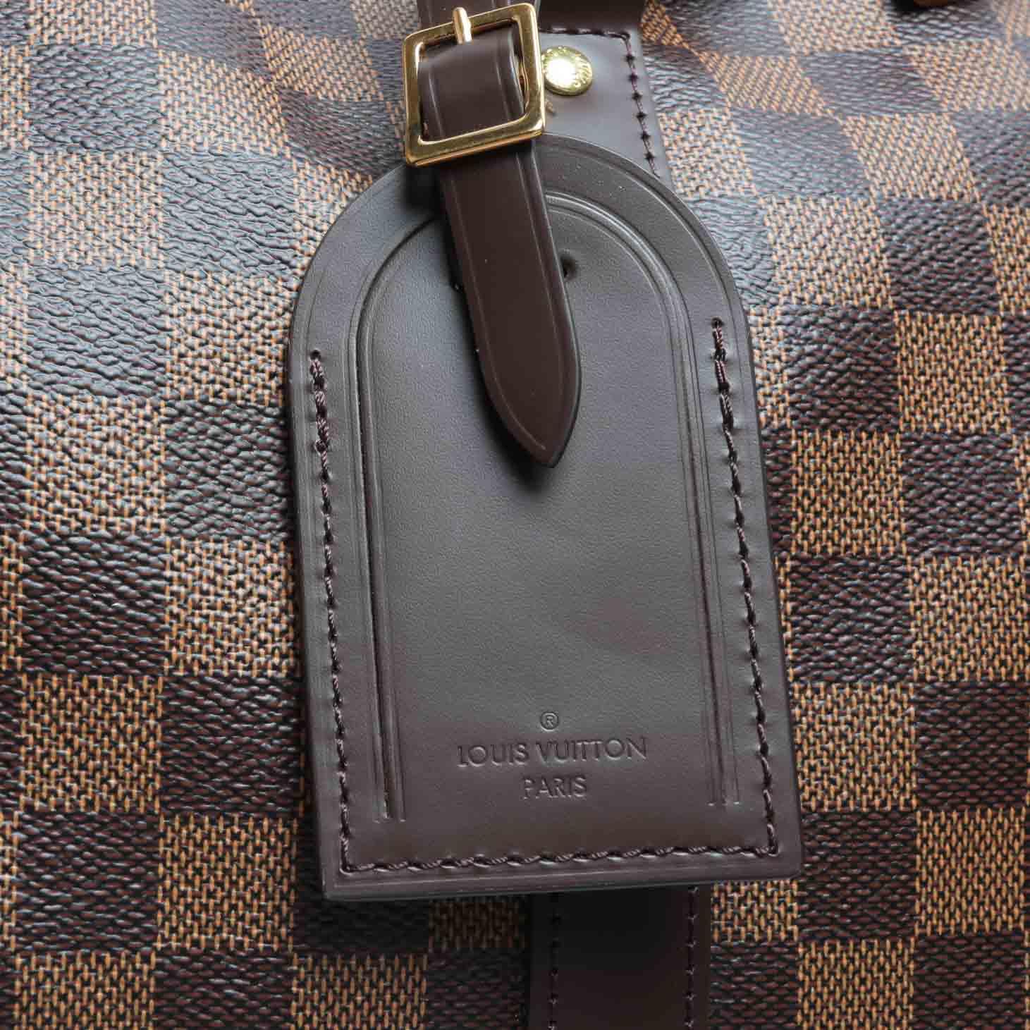 LOUIS VUITTON Keepall 55 Bando Damier Ebene