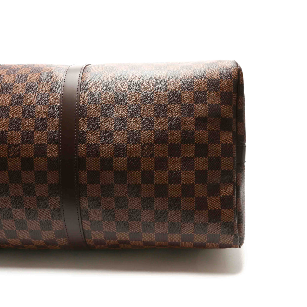 LOUIS VUITTON Keepall 55 Bando Damier Ebene