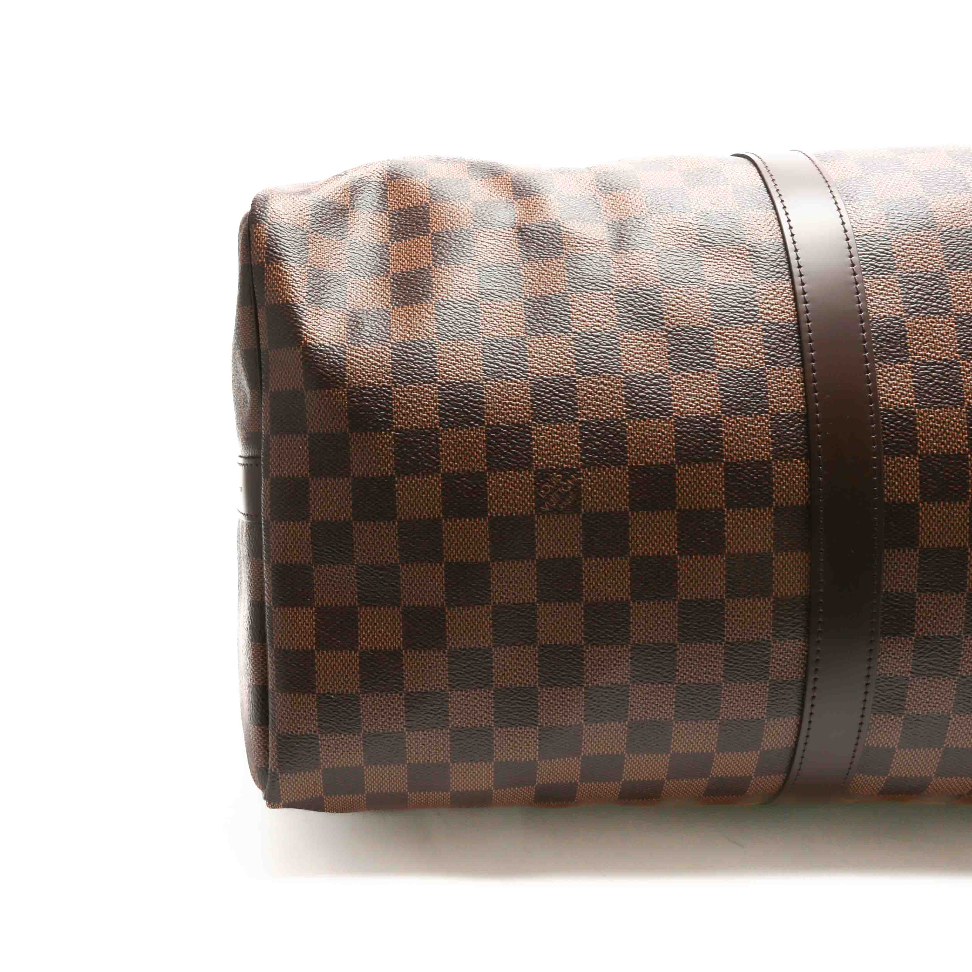 LOUIS VUITTON Keepall 55 Bando Damier Ebene