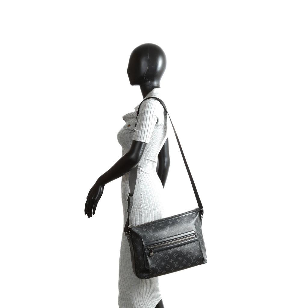 LOUIS VUITTON Odyssey Messenger PM-Monogram Eclipse-OUTLET FINAL SALE