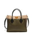 LOUIS VUITTON On My Side MM Laurel Green/Beige