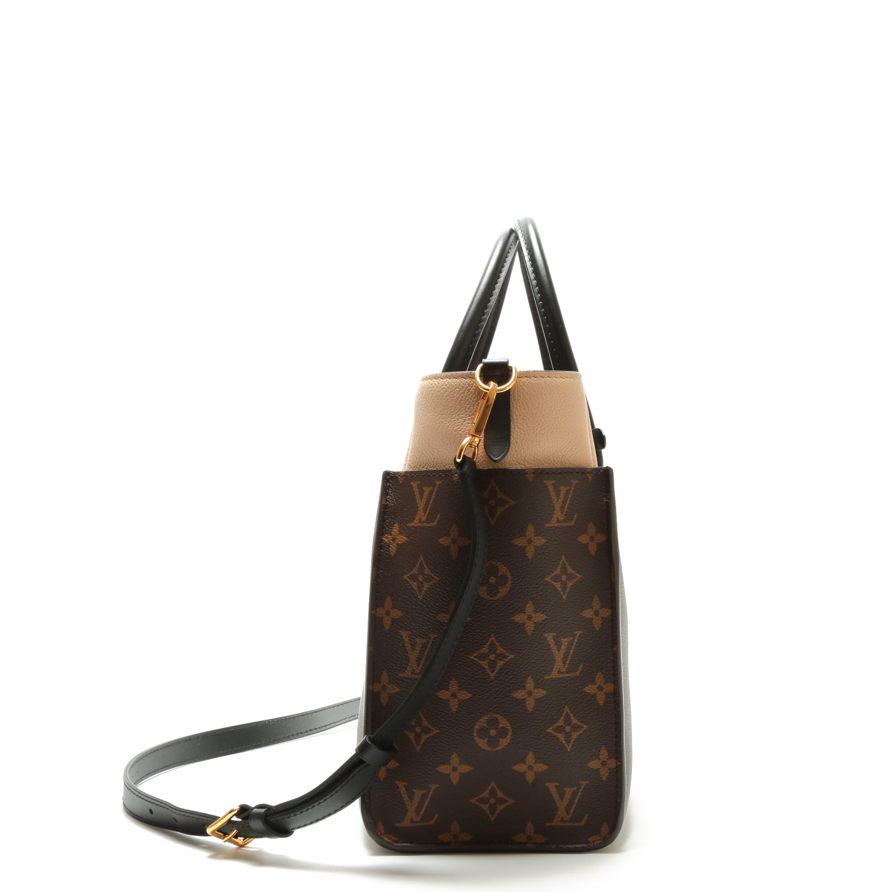 LOUIS VUITTON On My Side MM Laurel Green/Beige