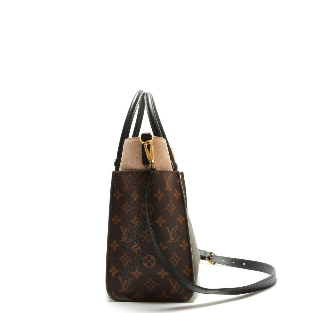 LOUIS VUITTON On My Side MM Laurel Green/Beige