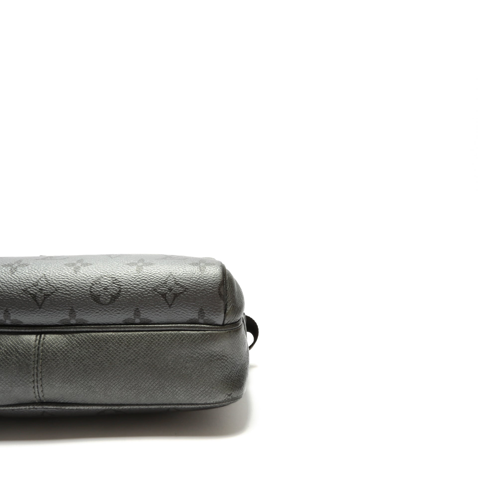 LOUIS VUITTON Outdoor Messenger Silver Taiga-OUTLET FINAL SALE