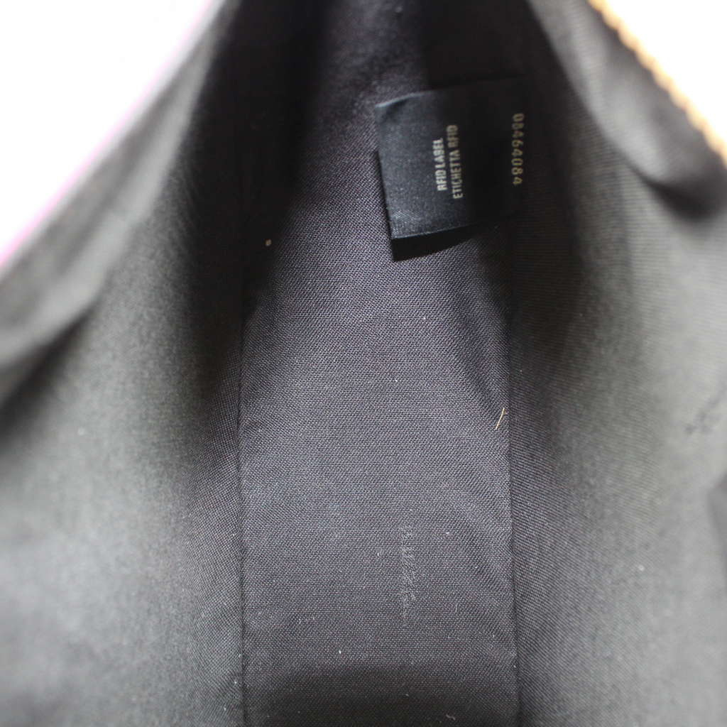 Fendi Fendigraphy Mini Leather Hobo Bag