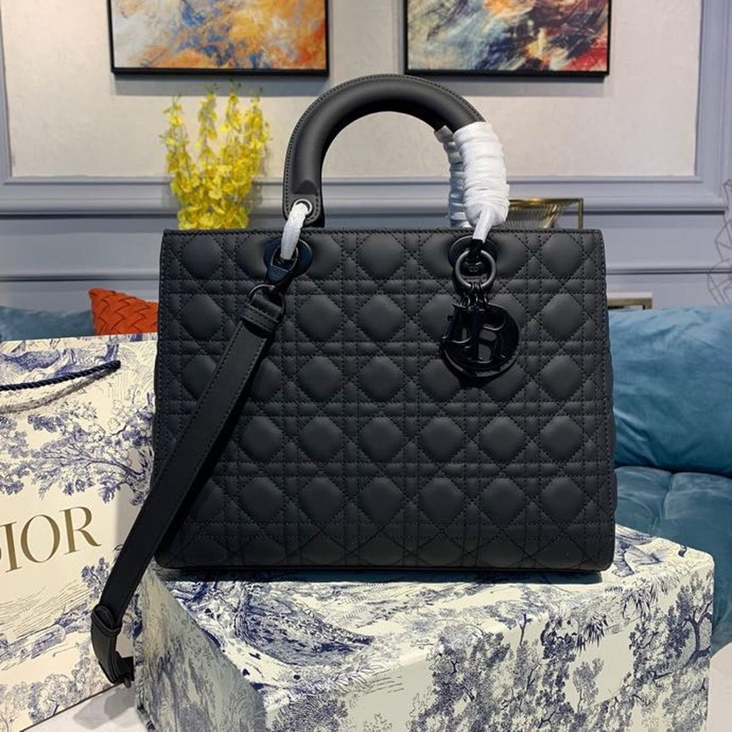 GLAMI Large Lady Bag Black For Women 12.5in/32cm CD M0566SLOI_M989