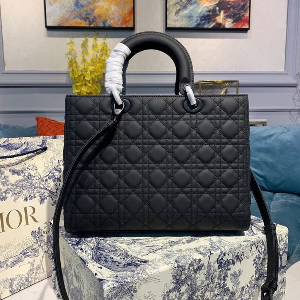 GLAMI Large Lady Bag Black For Women 12.5in/32cm CD M0566SLOI_M989
