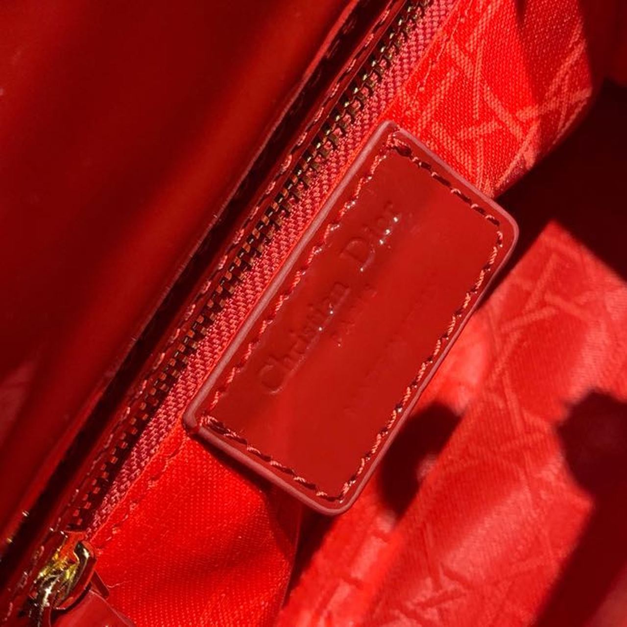 GLAMI Mini Lady Bag with Chain Gold Toned Hardware Spring/Summer Collection, Burgundy, For Women WomenÃ¢â‚¬â„¢s Handbags, 18cm CD