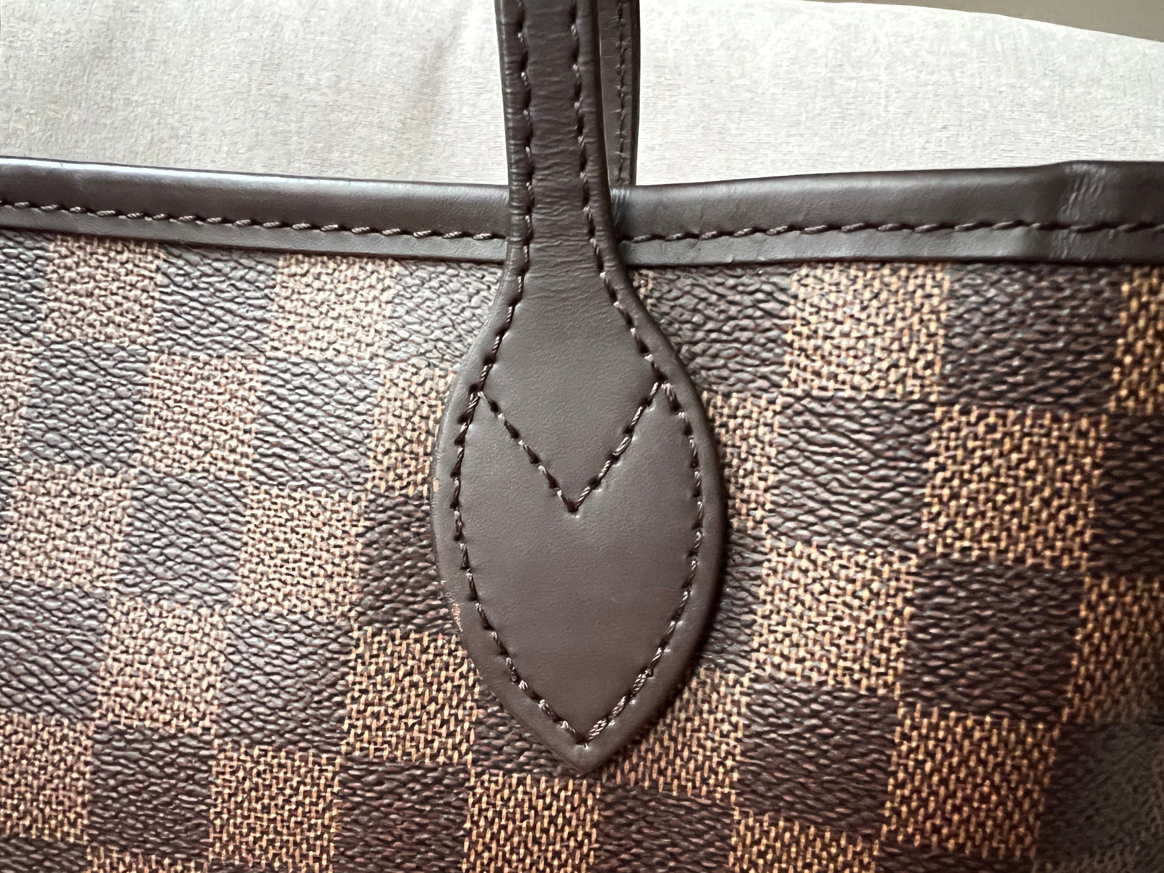 Louis Vuitton Neverfull MM Damier Ebene Rose Ballerine (RRP £1,410)