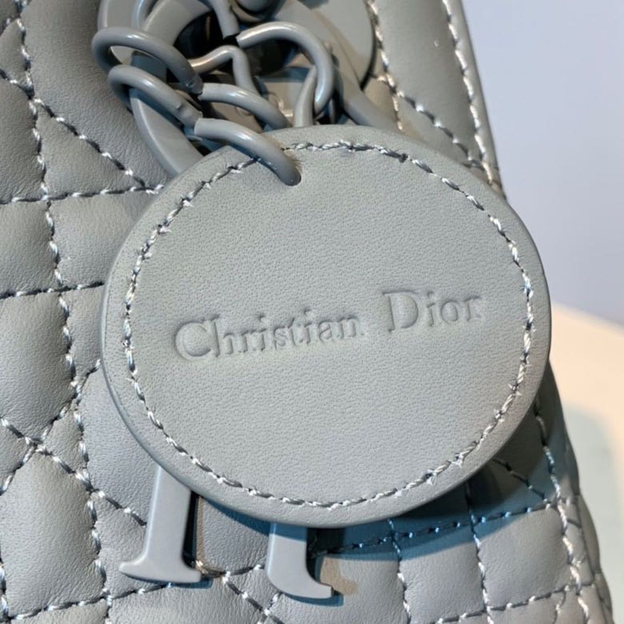GLAMI Mini Lady Bag with Chain Matte Hardware Spring/Summer Collection, Pewter Blue, For Women WomenÃ¢â‚¬â„¢s Handbags, 18cm CD
