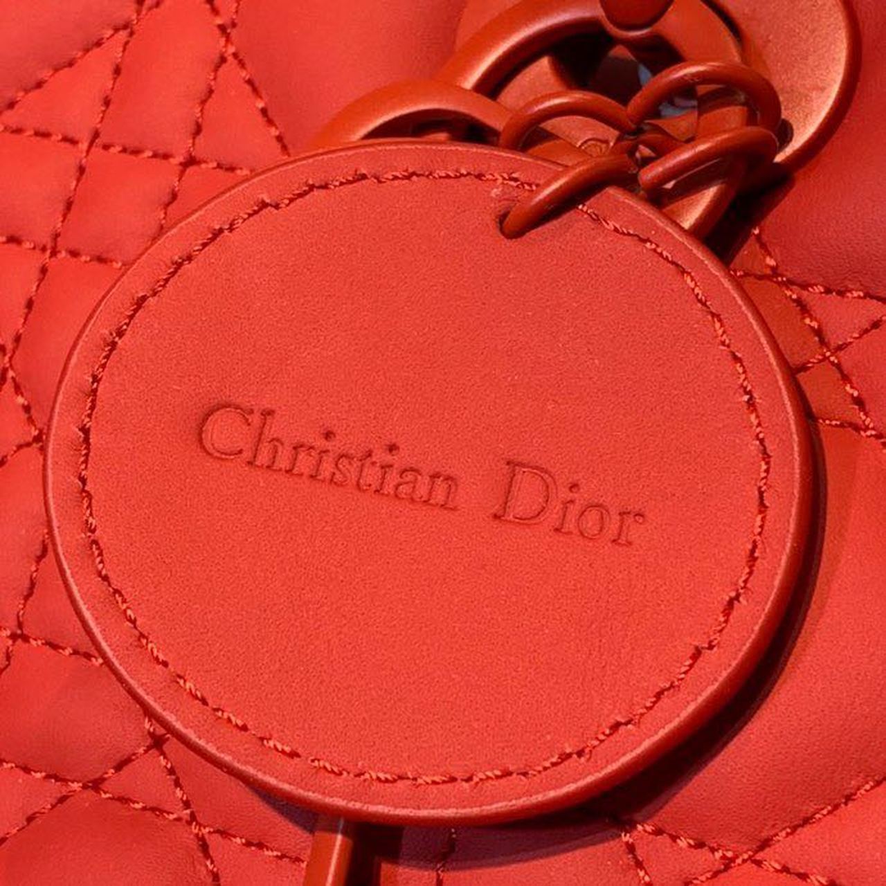 GLAMI MeGLAMIum Lady Bag Matte Hardware Red Ultramatte For Women 9.5in/24cm CD