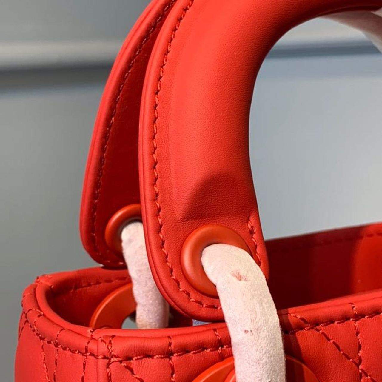 GLAMI Mini Lady Bag with Chain Matte Hardware Spring/Summer Collection, Red , For Women WomenÃ¢â‚¬â„¢s Handbags, 18cm CD