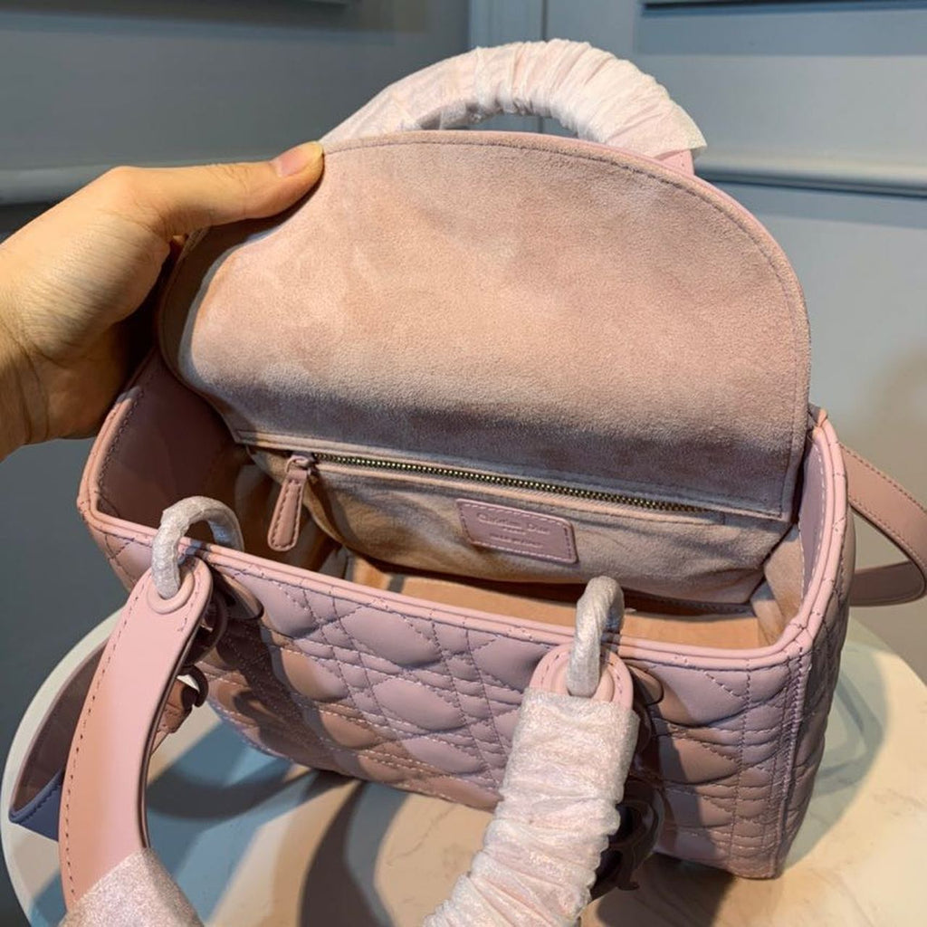 GLAMI MeGLAMIum Lady Bag Matte Hardware Powder Pink For Women 9.5in/24cm CD