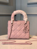 GLAMI Mini Lady Bag Pink For Women 6.5in/17cm CD M0505SLOI