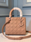 GLAMI MeGLAMIum Ultramatte Lady Bag Blush For Women, Women’s Handbags 9in/24cm CD M0565ILOI_M50P