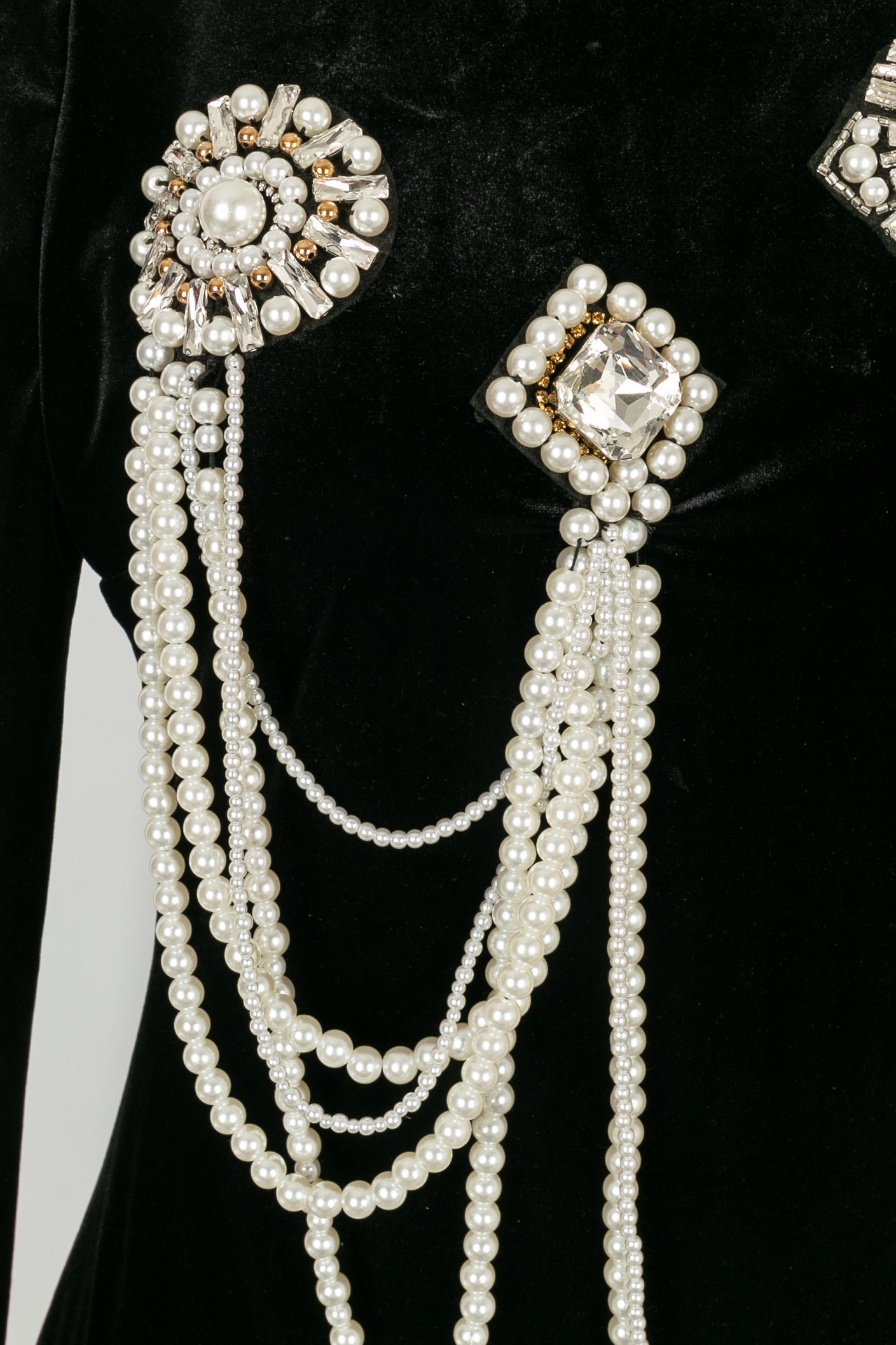 Robe bijou Balmain
