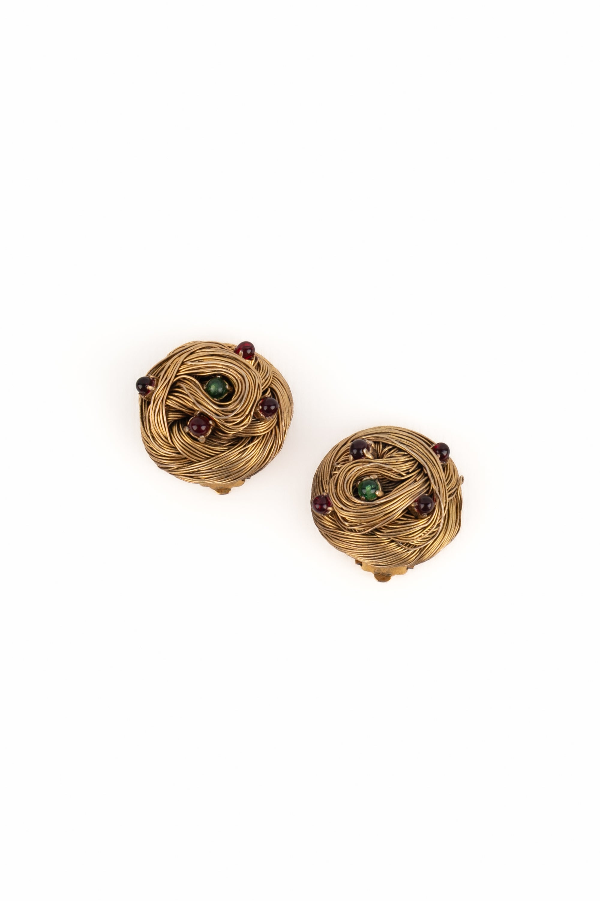 Boucles d'oreilles Chanel Haute Couture