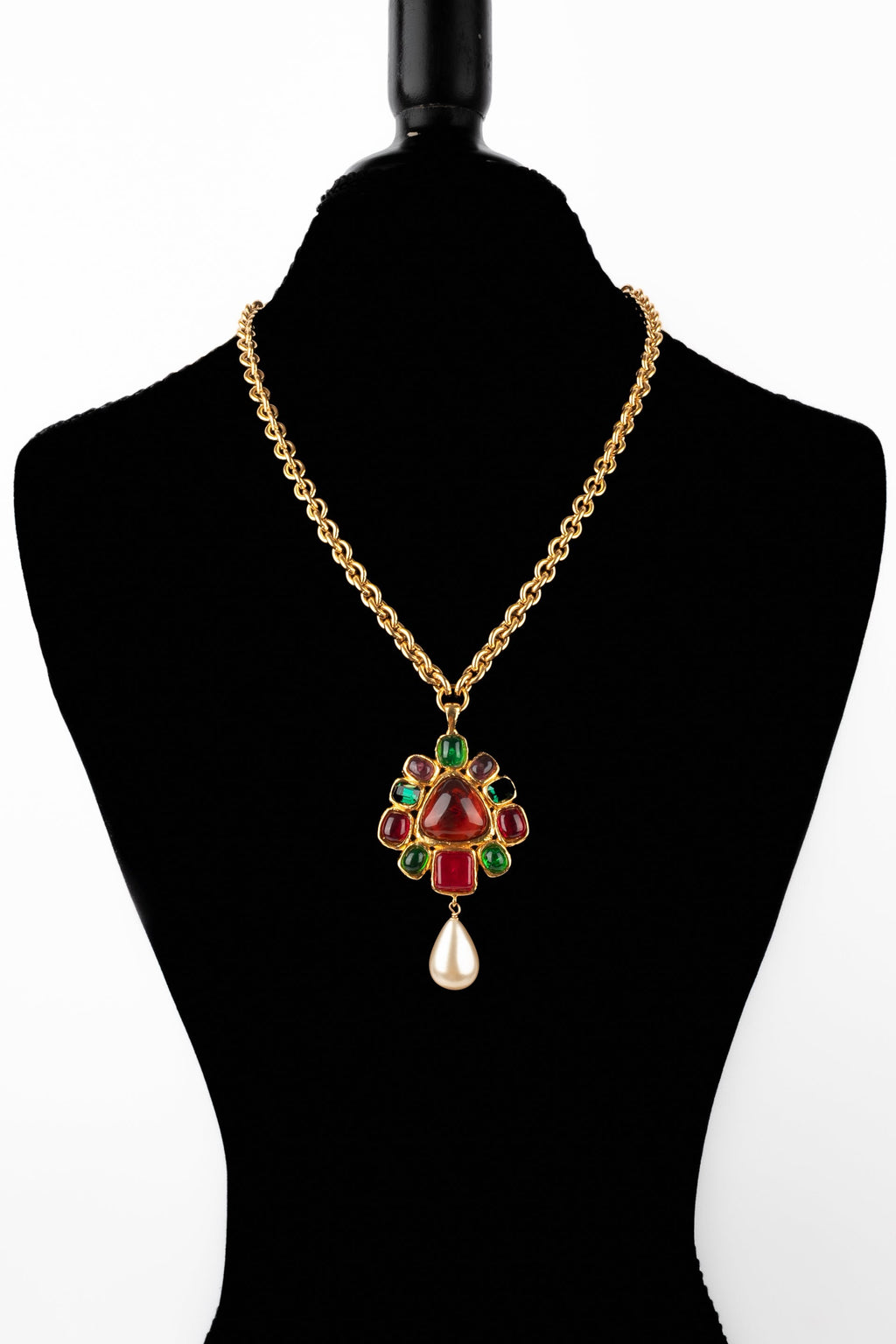 Collier byzantin Chanel 1990's