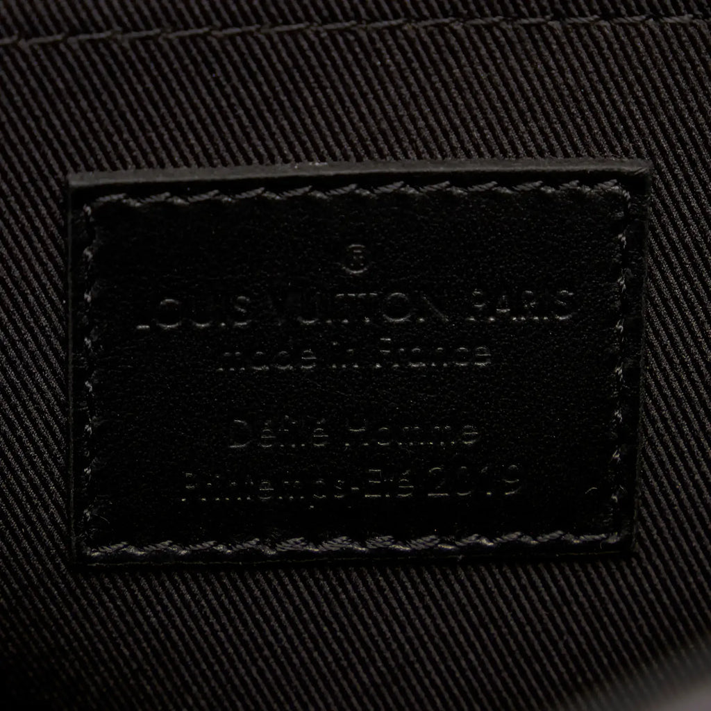 Louis Vuitton Steamer PM Black Rainbow Taiga