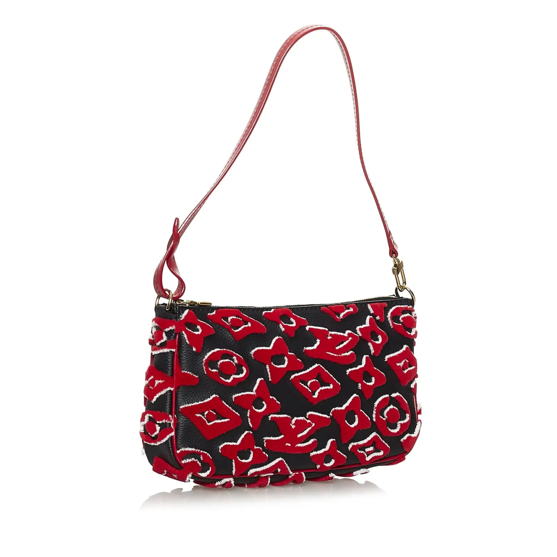 Louis Vuitton X Urs Fischer Pochette Accessoires Red Limited Edition