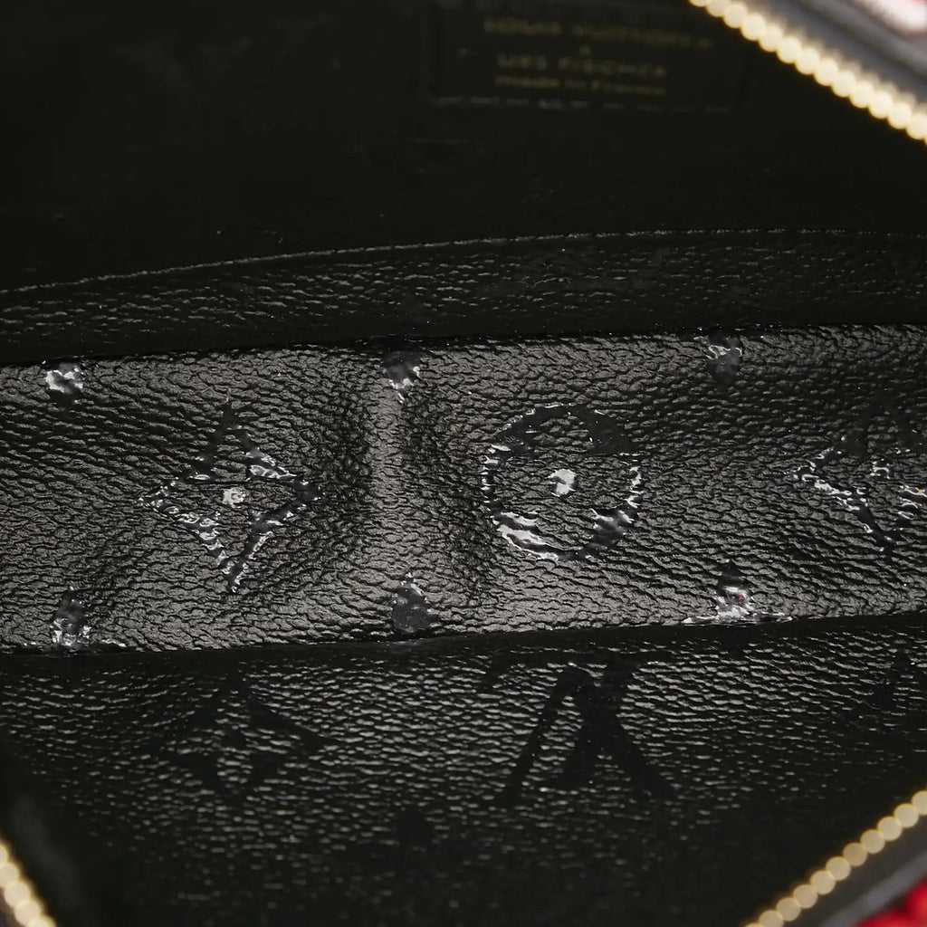 Louis Vuitton X Urs Fischer Pochette Accessoires Red Limited Edition