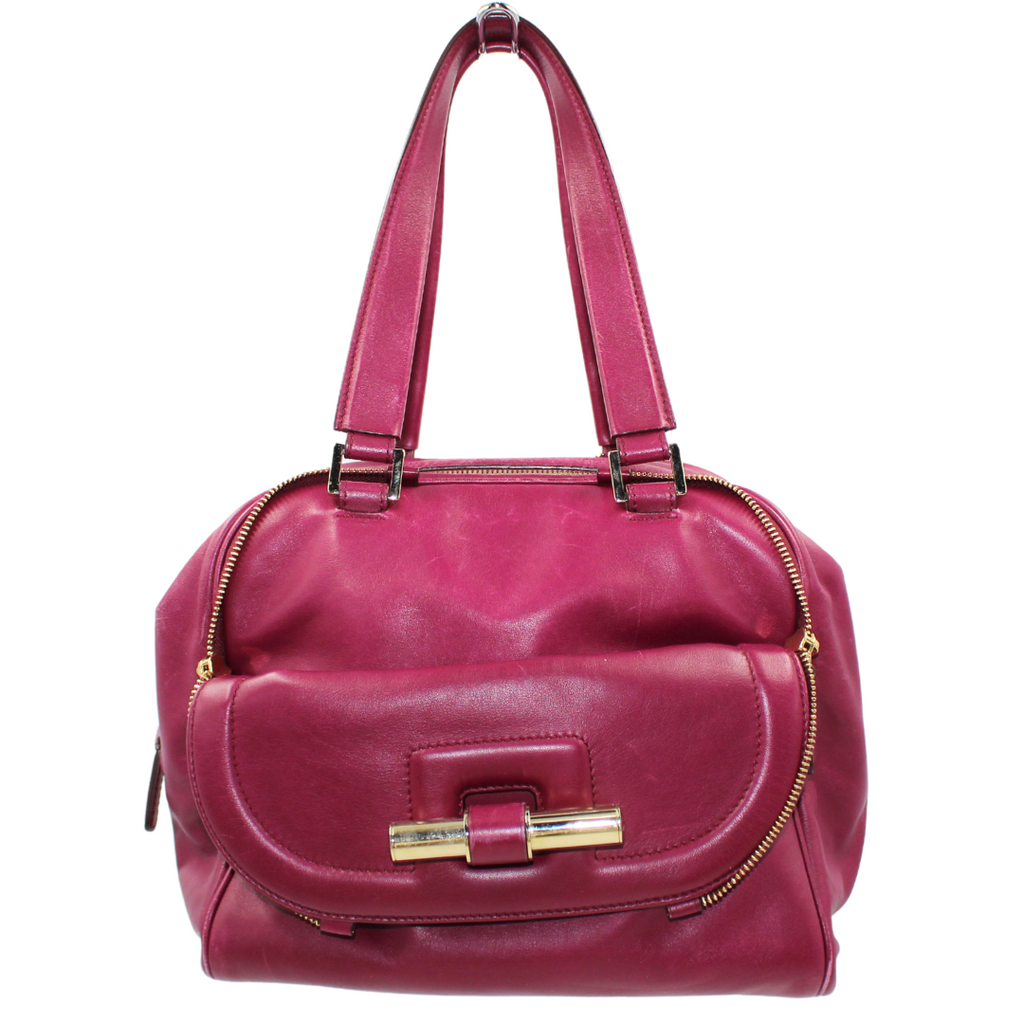 Jimmy Choo Justine Leather Handle Bag