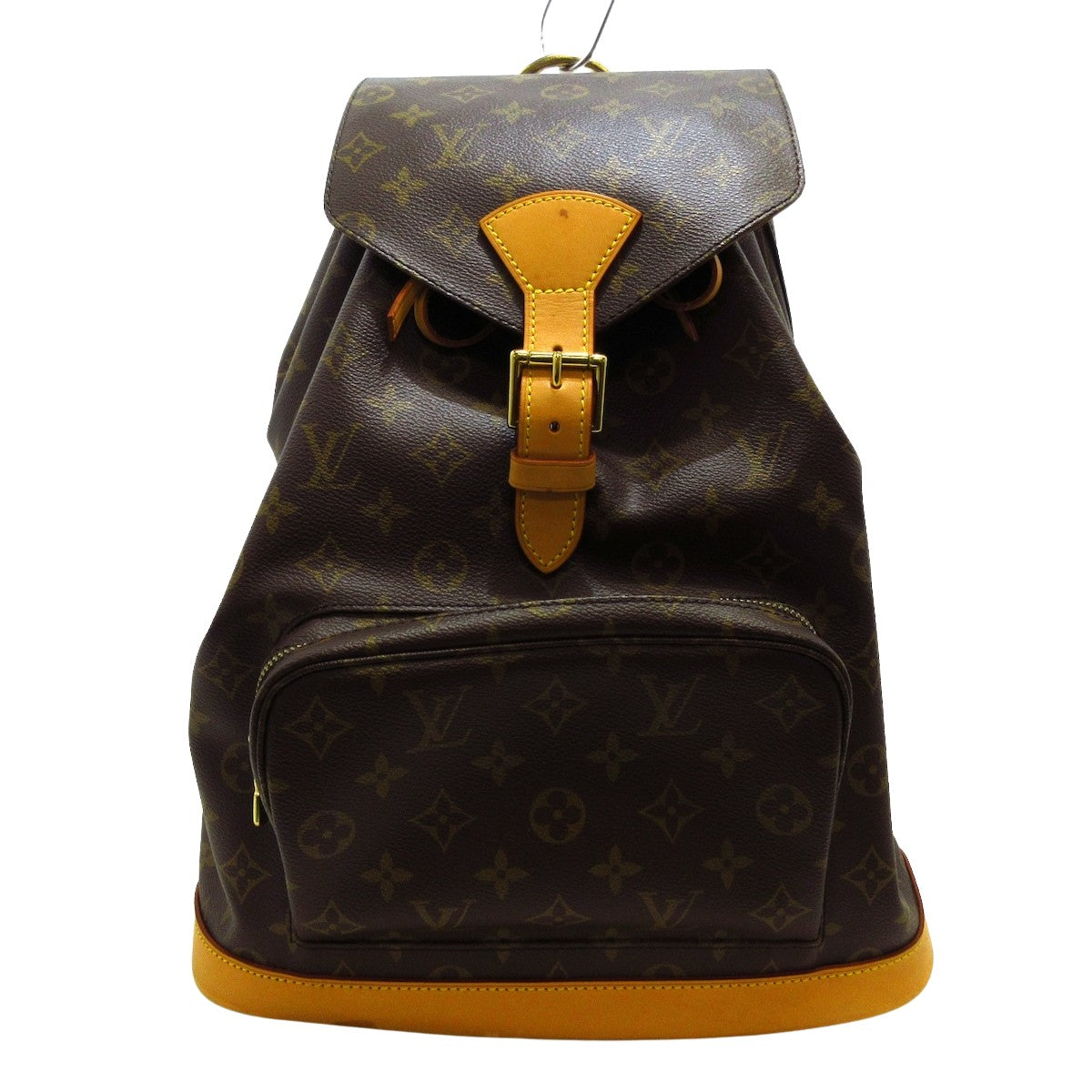 Louis Vuitton Montsouris Gm  Canvas Backpack Bag ()