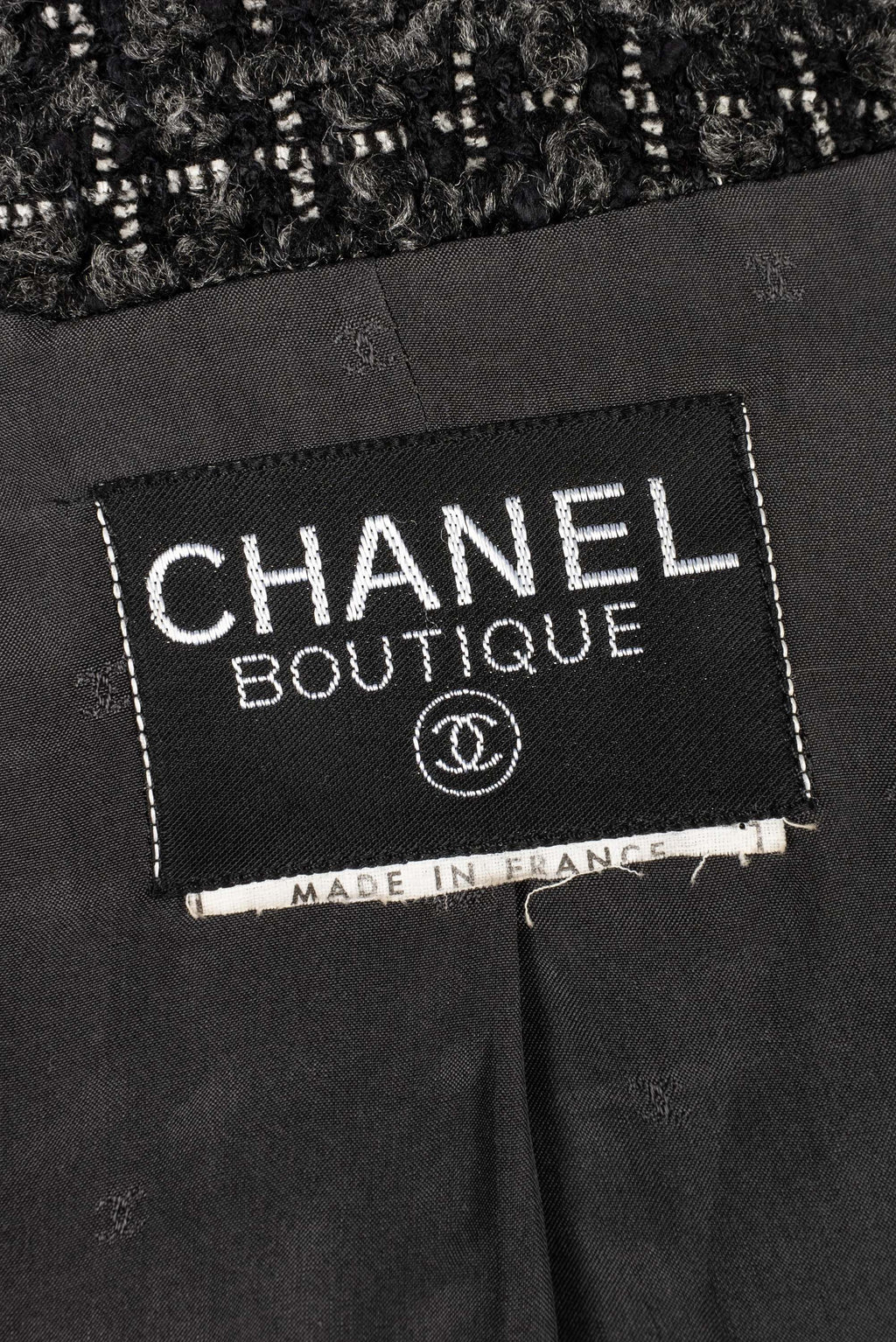 Veste en tweed Chanel 1990s